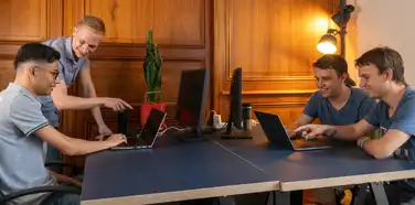 Une equipe creative au bureau
